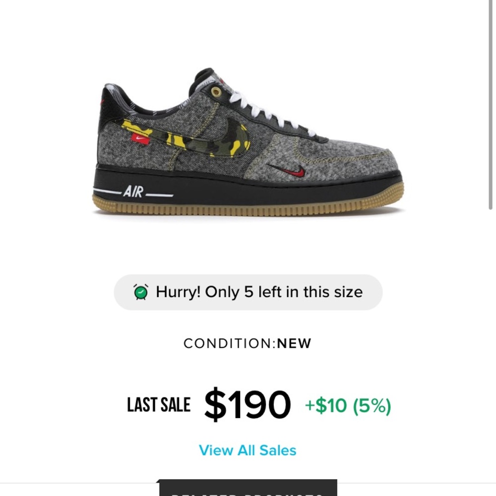 Air Force 1 low remix black - Picture 6 of 6